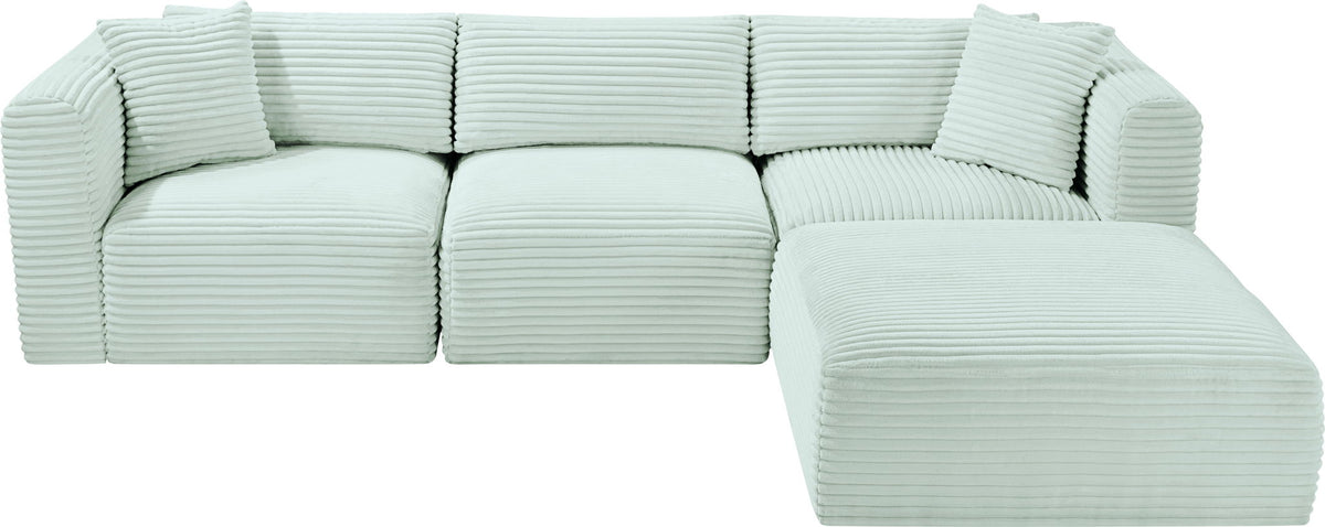 Shaggy - 4 Piece Modular Sectional