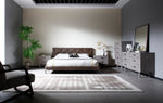 BD2406 - Brown Vegan Leather Bed by VIG Furniture - View 2