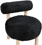 Ambre - Shearling Fabric Accent Chair