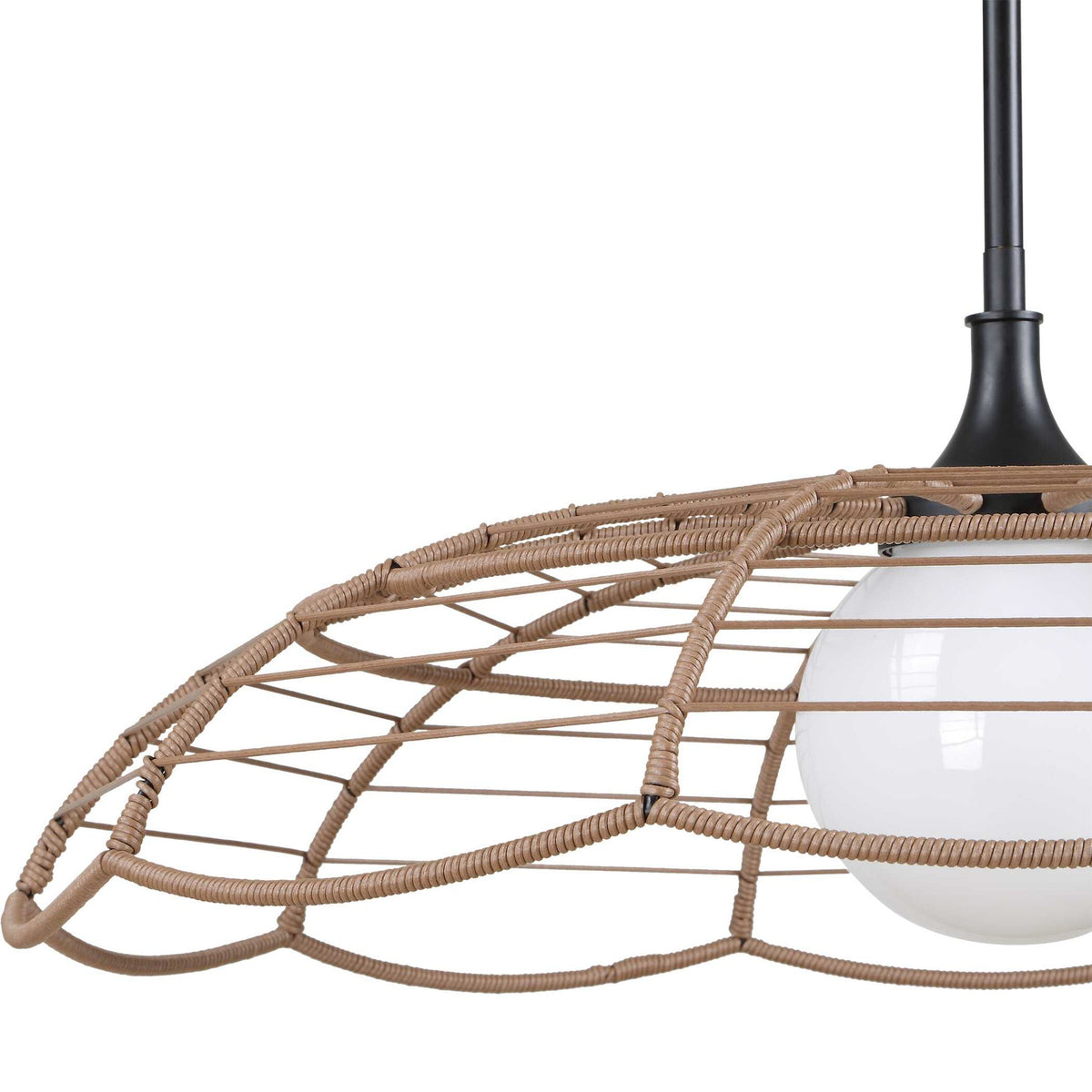 Lakeside - Indoor-Outdoor 1 Light Pendant - Black