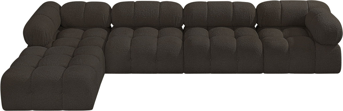Ames - 5 Piece Fabric Modular Sectional