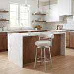 Santorini - Barstool With Fabric Seat