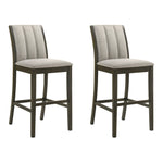Nolan - 30" Bar Height Rubberwood Barstool