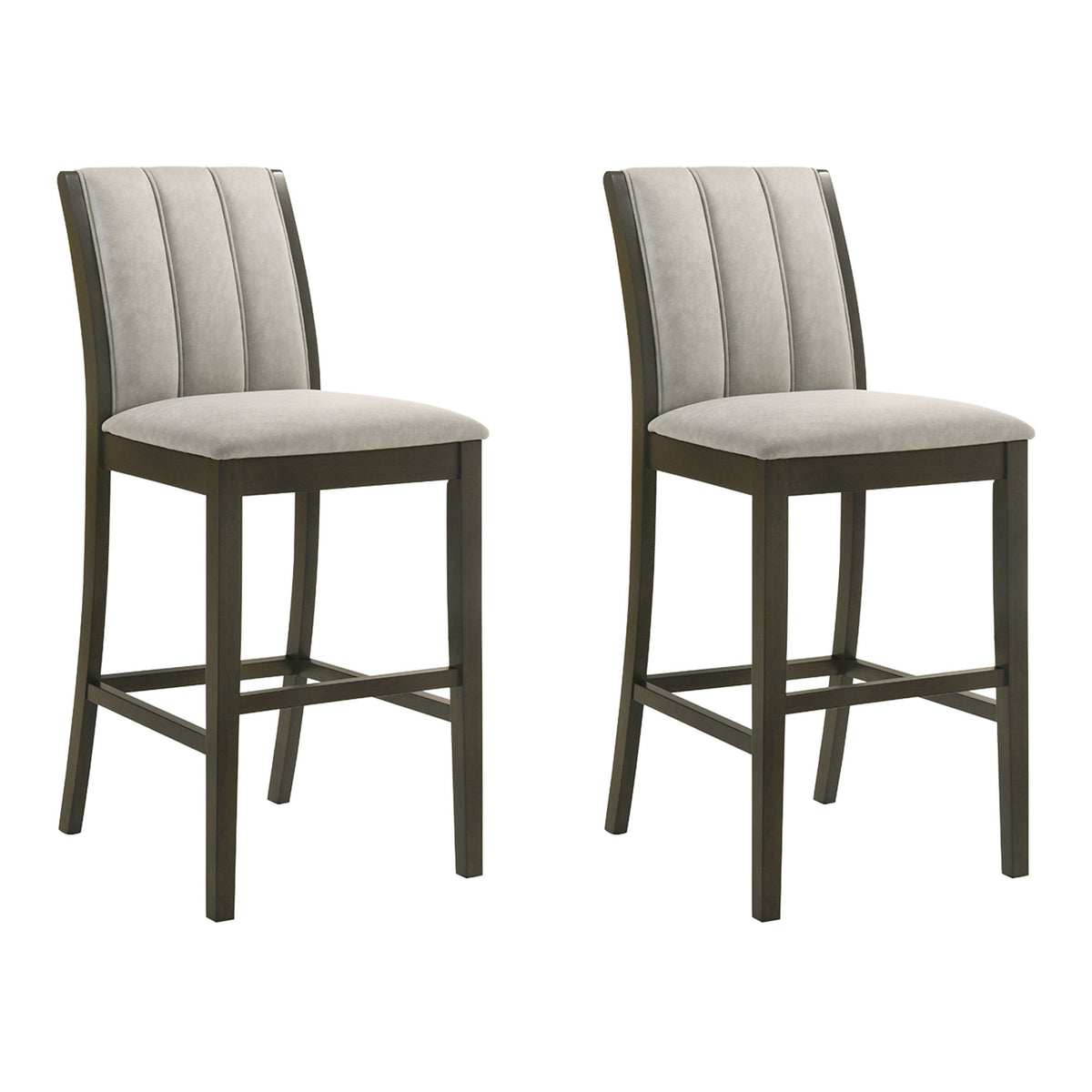 Nolan - 30" Bar Height Rubberwood Barstool