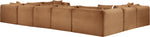 Shaggy - 9 Piece Modular U-Shaped Sectional
