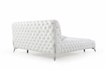 Queen Legend Modern White Bonded Leather Bed by VIG Furniture - View 3