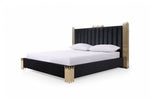 Token Modern Black & Gold Bed by VIG Furniture - View 2