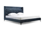 Wales Modern Blue Fabric Bed by VIG Furniture - View 2