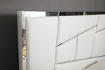Chrysler Modern White Bonded Leather Bed by VIG Furniture - View 2