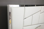 Eastern King Chrysler Modern White 4-Piece Bedroom Set