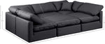 Indulge - Faux Leather 6 Piece Modular Sectional