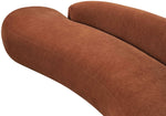 Caspian - Chenille Fabric Upholstered Loveseat