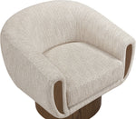 Avella - Interwoven Fabric Swivel Accent Chair