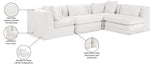 Stellar - 4 Piece Upholstered Modular Sectional