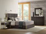 Curata - 1-Drawer Nightstand - Dark Brown