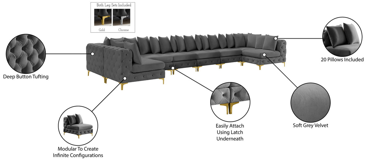 Tremblay - 9 Piece Modular Sectional