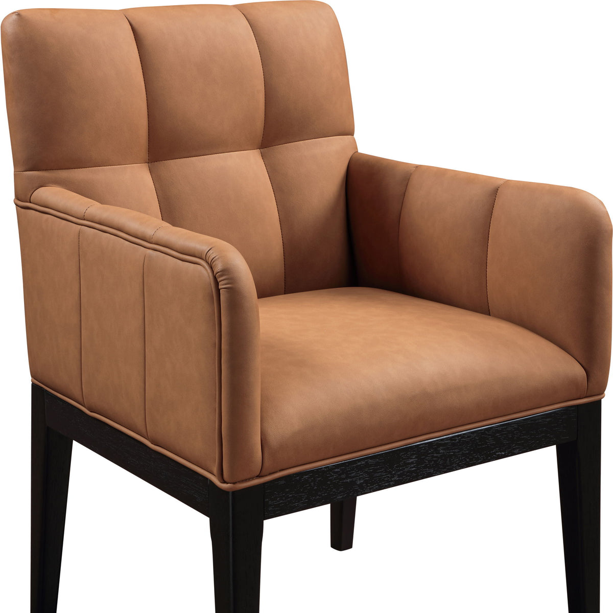 Adrian - Dining Arm Chair (Set of 2) - Black Legs