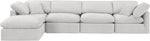 Indulge - Velvet 5 Piece Modular Sectional With Chaise