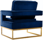 Noah - Accent Chair with Gold Legs