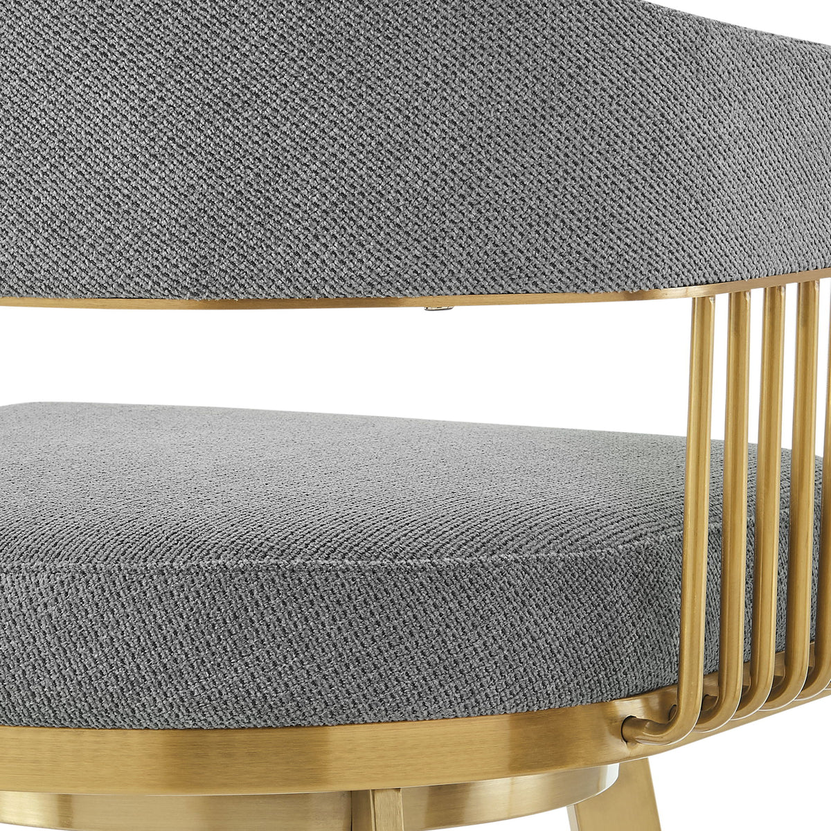 Chelsea - Swivel Fabric Stool
