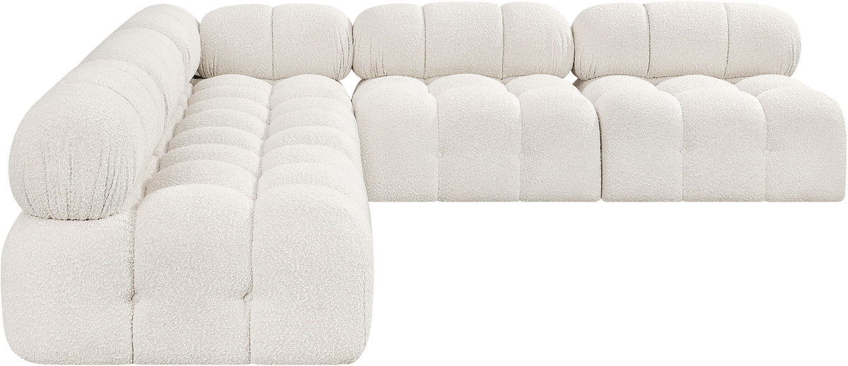 Ames - 5 Piece Fabric Modular Corner Sectional