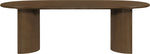 Caldra - Oak Veneer And Solid Wood Dining Table