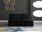 Plush - Modular Armless 2 Seat Sofa