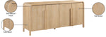 Harmony - Oak Veneer And Solid Wood Sideboard/Buffet