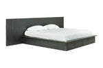 Manchester- Contemporary Platform Dark Grey Q Bed by VIG Furniture - View 2