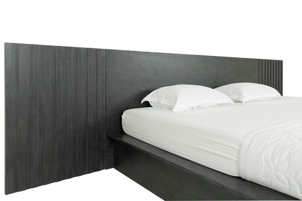 Manchester- Contemporary Dark Grey Bedroom Set by VIG Furniture - View 4