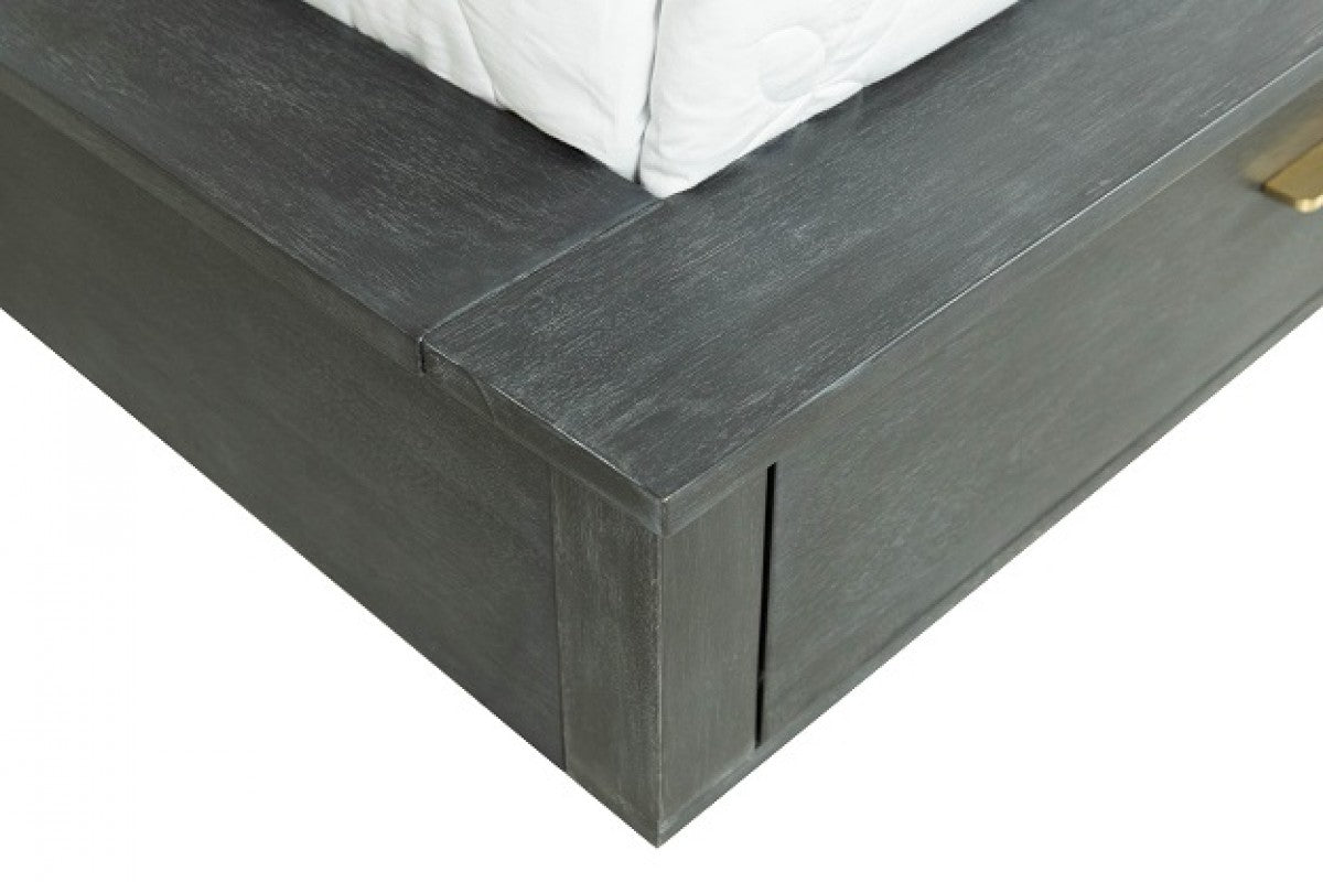 Manchester- Contemporary Dark Grey Bedroom Set by VIG Furniture - View 7