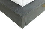 Manchester- Contemporary Platform Dark Grey Q Bed by VIG Furniture - View 5