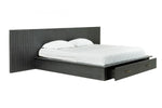 Manchester- Contemporary Platform Dark Grey Bed with Two Nightstands by VIG Furniture - View 5