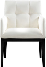 Adrian - Dining Arm Chair (Set of 2) - Black Legs