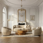 Belinda - Modern Beige Fabric 3-Seat Sofa by VIG Furniture - View 6