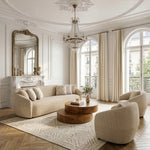 Belinda - Modern Beige Fabric 4-Seat Sofa by VIG Furniture - View 6