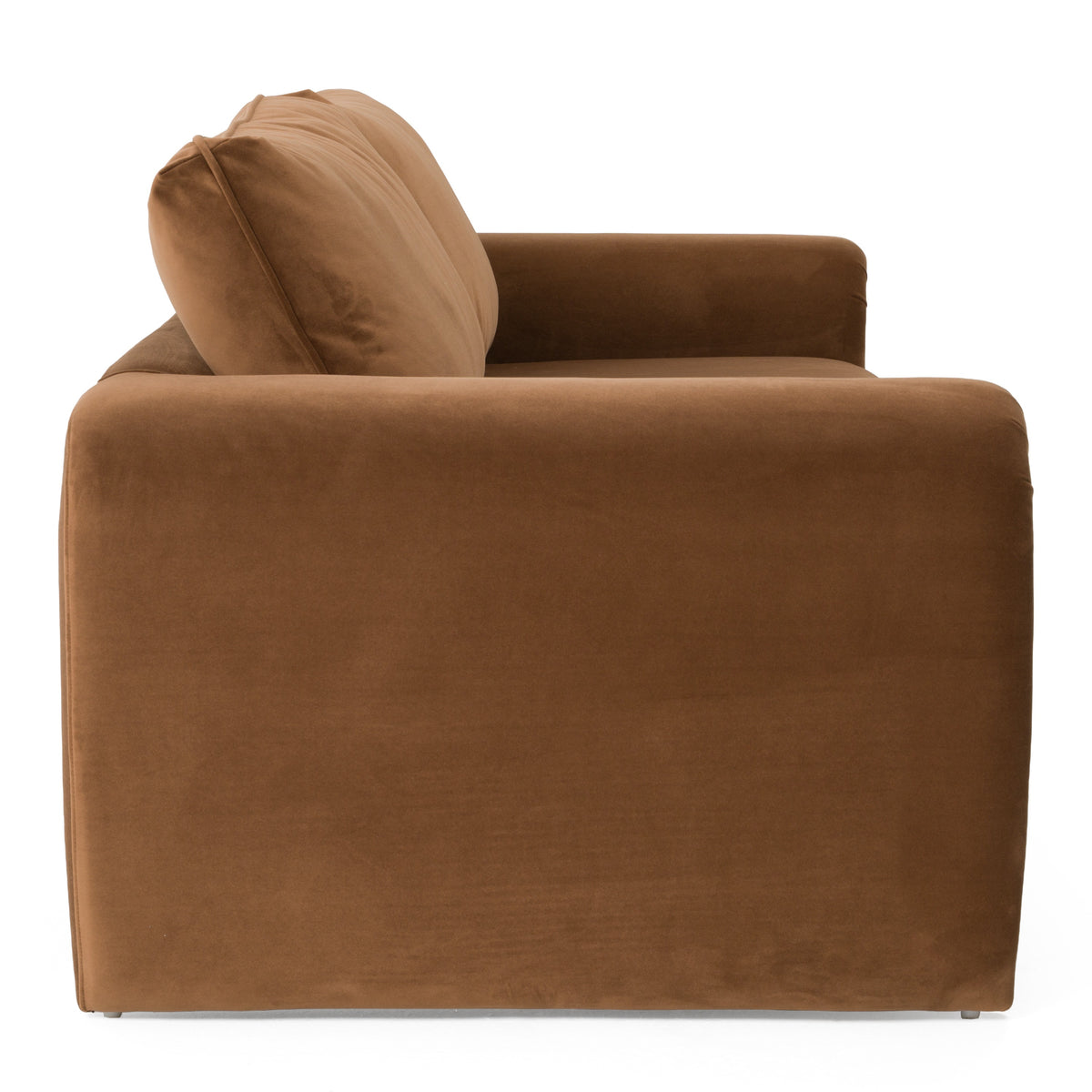 Bentley - Modern Brown Velvet Sofa by VIG Furniture - View 4