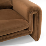 Bentley - Modern Brown Velvet Sofa by VIG Furniture - View 6