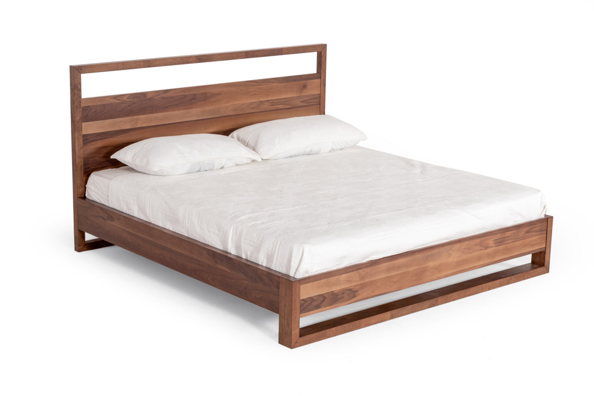 Eastern King Berlin - Modern Walnut Bed by VIG Furniture - View 3