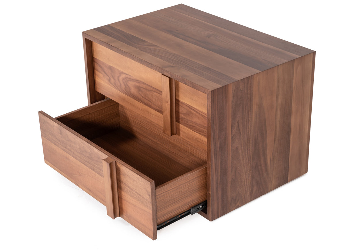 Queen Berlin - Modern Walnut Bedroom Set by VIG Furniture - View 6