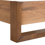 California King Berlin - Modern Walnut Bedroom Set