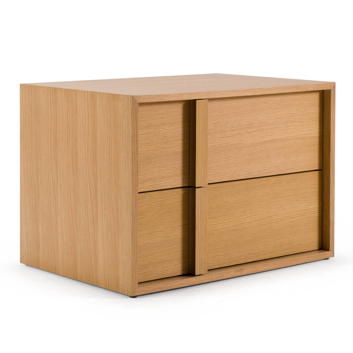 Eastern King Berlin - Modern Natural Oak Bedroom Set