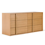 Queen Berlin - Modern Natural Oak Bedroom Set