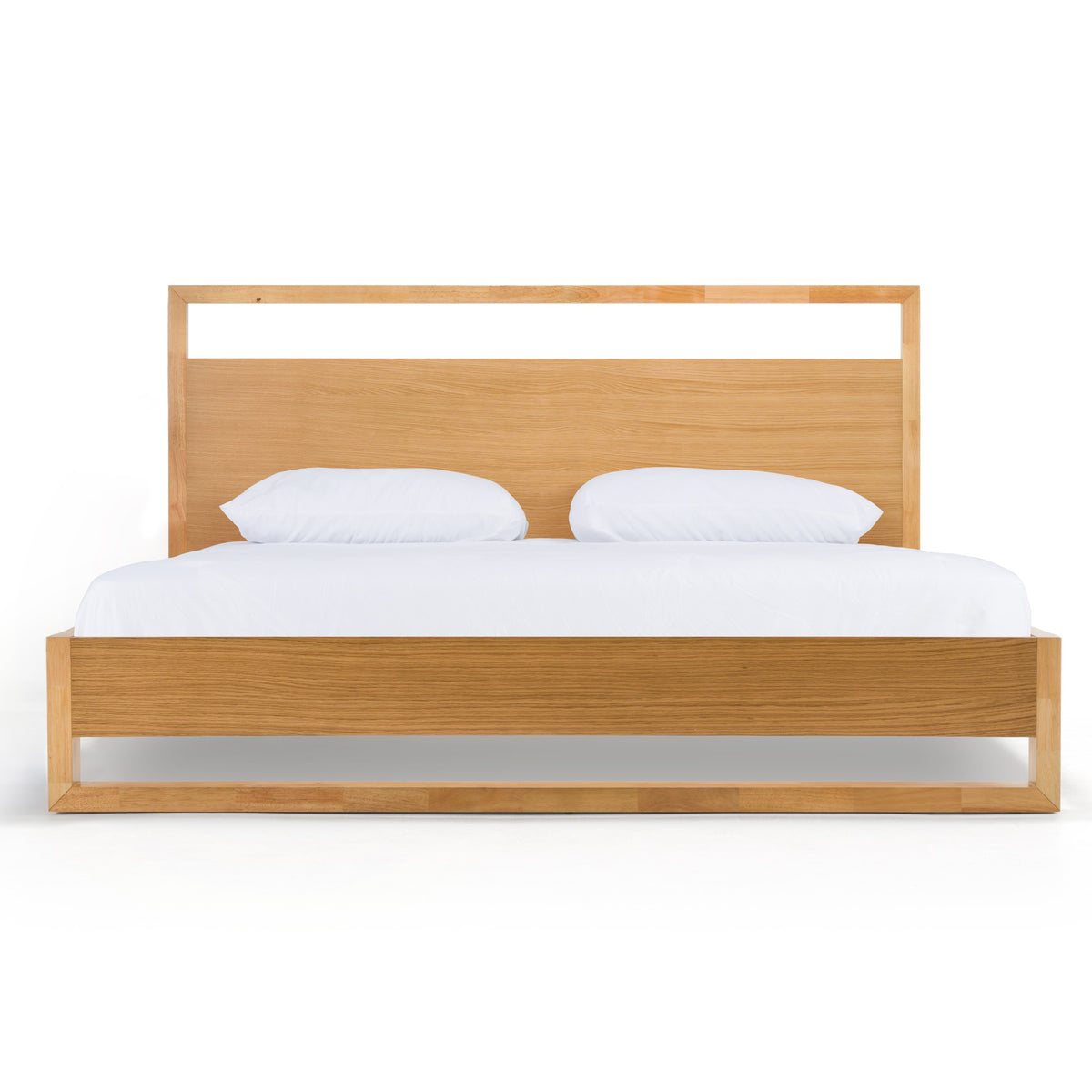 Berlin - Modern Natural Oak Bed by VIG Furniture - View 1