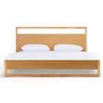California King Berlin - Modern Natural Oak Bed