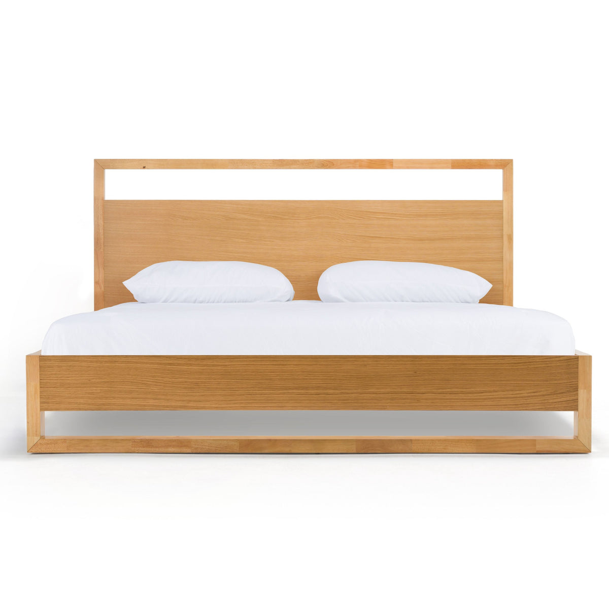 California King Berlin - Modern Natural Oak Bed