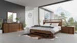 Eastern King Berlin - Modern Walnut Bedroom Set by VIG Furniture - View 1