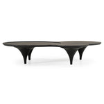 Beulah - Modern Free Form Black Ash Coffee Table by VIG Furniture - View 1
