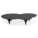 Beulah - Modern Free Form Black Ash Coffee Table by VIG Furniture - View 2