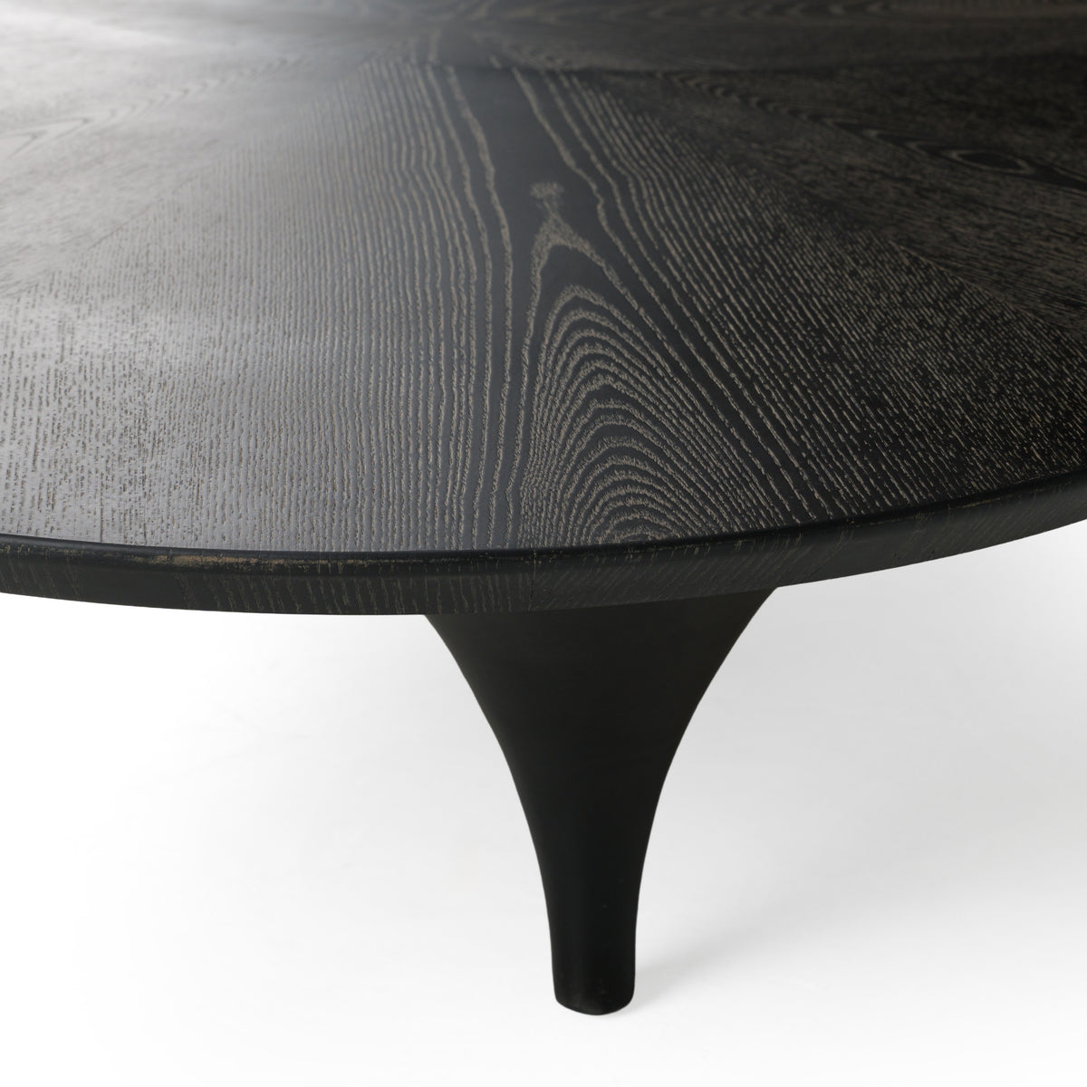 Beulah - Modern Free Form Black Ash Coffee Table by VIG Furniture - View 6